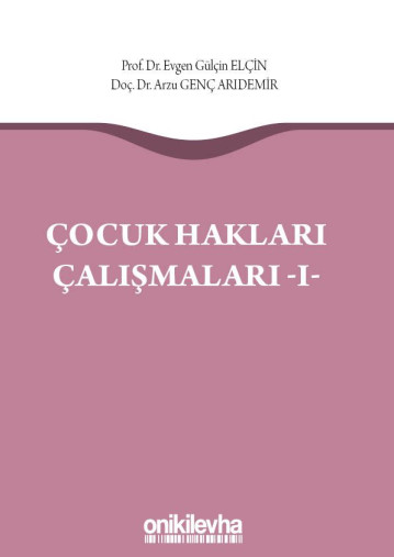 Çocuk Hakları Çalışmaları I kitap kapağı