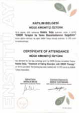 EMDR Europe Association Certificate of Attendance